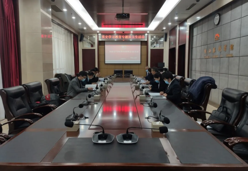 365英国上市集团 温泉集团党委班子召开党史学习教育专题民主生活会